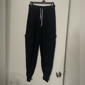 No Boundaries Black joggers